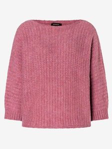 More & More Sweter w kolorze jasnoróżowym rozmiar: 40. Różowe swetry oversize More & More, bez wzorów, z wełny, bez ramiączek. Za 171,28 zł.