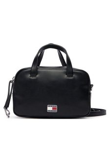 Tommy Jeans Torebka Tjw City Trunk Crossover AW0AW18084 Czarny. Czarne torebki klasyczne Tommy Jeans, bez wzorów, z jeansu, bez dodatków. Za 529,99 zł.
