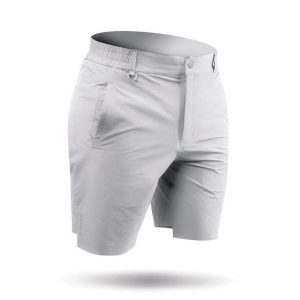 Spodenki żeglarskie dla kobiet Zhik Deck Shorts. Szare szorty ZHIK, bez wzorów, sportowe. W wyprzedaży za 391,65 zł.