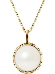 Pearline Złota zawieszka z perłą rozmiar: onesize. Białe zawieszki Pearline, z perłą, złote. Za 652,99 zł.