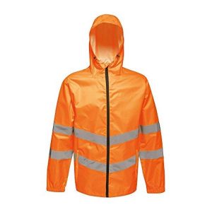 Kurtka Odblaskowa Unisex Dla Dorosłych HiVis Łatwe Pakowanie. Żółte kurtki Regatta, xl, bez wzorów, bez kaptura. Za 161,99 zł.