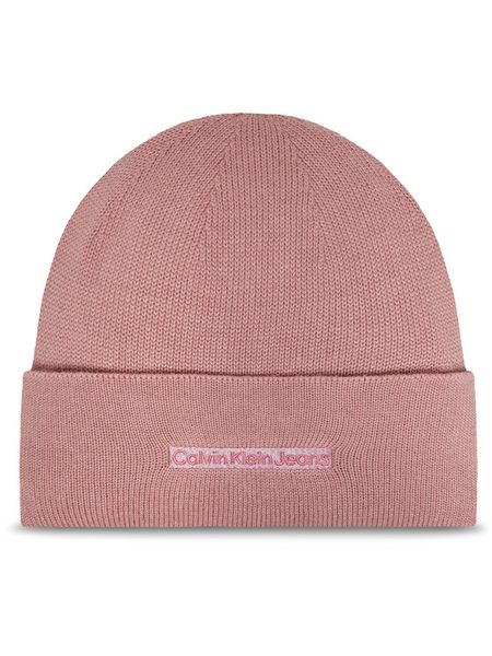 Calvin Klein Czapka Inst Embro K60K612651 Różowy. Czerwone czapki Calvin Klein, bez wzorów, z bawełny. Za 109,99 zł.