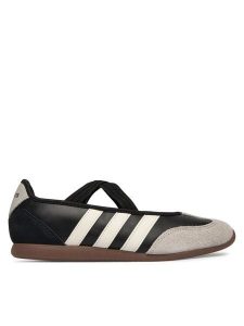 Adidas Baleriny Barreda Mary Jane HQ7401 Czarny. Czarne balerinki ADIDAS, bez wzorów, ze skóry, bez obcasa, bez zapięcia. Za 278,99 zł.