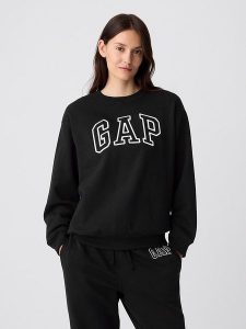GAP Bluza w kolorze czarnym rozmiar: M. Czarne bluzy GAP, m, bez wzorów, bez kaptura. Za 96,95 zł.