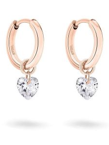 Tamaris Kolczyki-kreole z cyrkoniami rozmiar: onesize. Kolczyki Tamaris, z cyrkonią, ze stali. Za 131,43 zł.