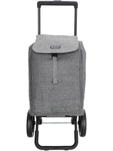 Beagles Wózek w kolorze szarym na zakupy - 43 x 100 x 40 cm rozmiar: onesize. Szare shopper bag Beagles, bez wzorów, z materiału, bez dodatków. Za 217,99 zł.