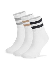 Sprandi Skarpety krótkie 0UB-001-AW24 (3-PACK) Beżowy. Brązowe skarpetki Sprandi, bez wzorów, z bawełny. Za 24,99 zł.