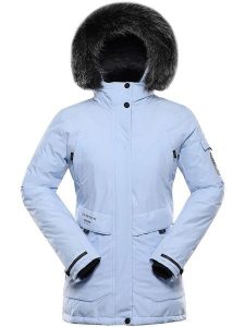 Alpine Pro Kurtka zimowa "Werda 2" w kolorze błękitnym rozmiar: M. Niebieskie kurtki Alpine Pro, na zimę, m, bez wzorów, z puchu, bez kaptura. Za 430,46 zł.