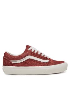 Vans Tenisówki Old Skool VN000D6WCRL1 Koralowy. Pomarańczowe trampki Vans, bez wzorów, ze skóry, bez zapięcia. Za 229,99 zł.