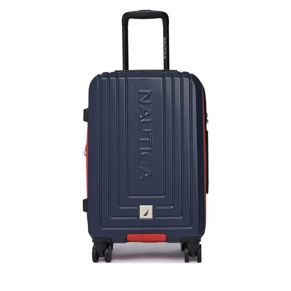 Walizka kabinowa Nautica. Niebieskie walizki Nautica, bez wzorów. Za 299,99 zł.