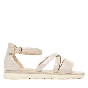 Sandały Tamaris. Czerwone sandały Tamaris, bez wzorów, bez obcasa, na słupku, bez zapięcia. Za 299,99 zł.