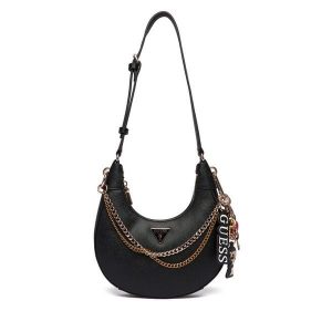 Torebka Guess. Czarne torebki klasyczne Guess, z aplikacjami, bez dodatków. Za 589,99 zł.
