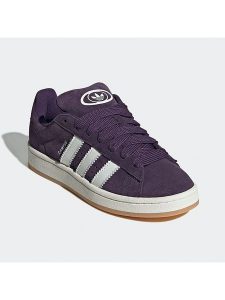 Adidas Skórzane sneakersy "Campus 00s" w kolorze fioletowym rozmiar: 40,5. Różowe trampki ADIDAS, bez wzorów, bez zapięcia. Za 340,18 zł.