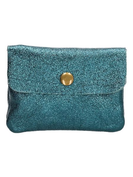 Charm Portfel "Elisa" w kolorze niebieskim - 11 x 1,5 x 7,5 cm rozmiar: onesize. Niebieskie portfele Charm, bez wzorów, z materiału. Za 61,02 zł.