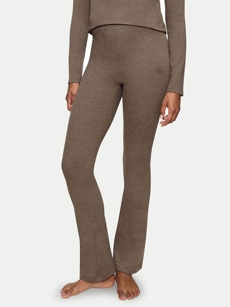 Triumph Spodnie piżamowe Smart Thermal 10221491 Brązowy Slim Fit. Brązowe piżamy Triumph, bez wzorów, z syntetyku, bez ramiączek. Za 199,99 zł.