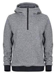 Elkline Bluza polarowa "Smile" w kolorze antracytowym rozmiar: 36. Czarne bluzy Elkline, bez wzorów, z polaru, z kapturem. Za 136,78 zł.