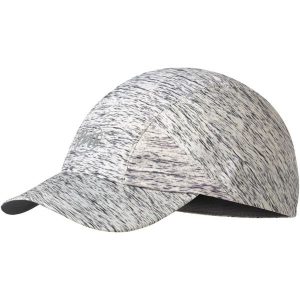 Czapka z daszkiem BUFF Pro Run Cap Silver Grey Htr. Szare czapki Buff, bez wzorów, sportowe. W wyprzedaży za 83,94 zł.