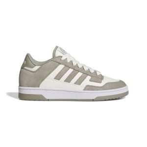 Koszyki adidas Rapid Court Low. Białe buty sportowe ADIDAS, bez wzorów, bez zapięcia. Za 254,35 zł.