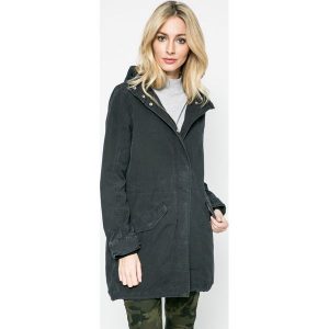 Levi's - Parka. Brązowe kurtki marki Levi's®, m, z bawełny, z kapturem. W wyprzedaży za 349,90 zł.