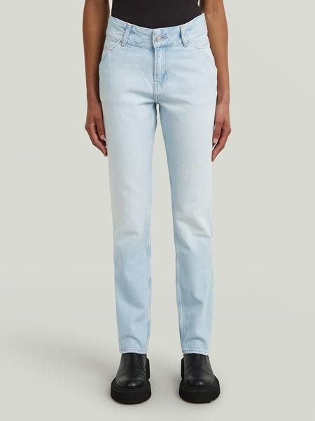 G-Star Dżinsy - Slim fit - w kolorze błękitnym rozmiar: W28/L32. Niebieskie jeansy G-Star, bez wzorów. Za 245,38 zł.