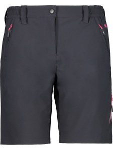 CMP Bermudy trekkingowe w kolorze antracytowym rozmiar: 36. Czarne spodnie dresowe CMP, bez wzorów, z materiału. Za 114,44 zł.