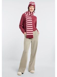 ELBSAND Spodnie dresowe "Marja" w kolorze beżowym rozmiar: XL. Brązowe spodnie dresowe ELBSAND, xl, bez wzorów, z bawełny. Za 165,99 zł.