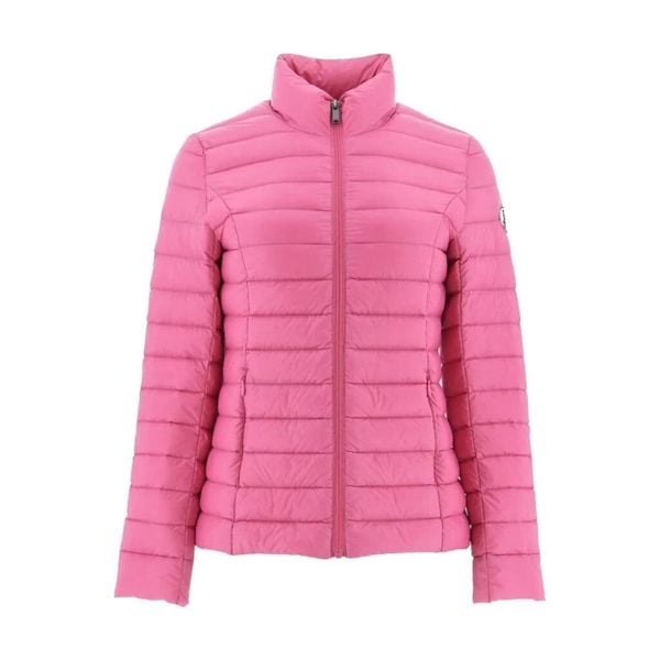 Kurtka JOTT CHA Rose. Czerwone kurtki Jott, bez wzorów, z puchu, bez kaptura. Za 384,99 zł.