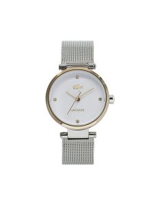 Lacoste Zegarek Orba 2001337 Srebrny. Szare, analogowe zegarki Lacoste. Za 749,99 zł.