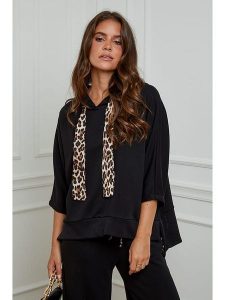 L'armoire de Suzette Sweter w kolorze czarnym rozmiar: 34/36. Czarne swetry oversize L'armoire de Suzette, l, bez wzorów, bez ramiączek. Za 140,86 zł.