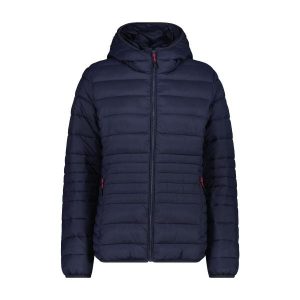 Damska kurtka puchowa CMP Sorona® Aura. Czarne kurtki CMP, bez wzorów, z puchu, bez kaptura. Za 422,00 zł.