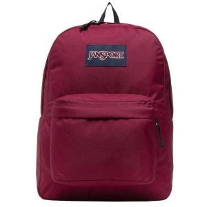 Plecak sportowo-turystyczny dla dorosłych Superbreak Backpack 26 L. Czerwone plecaki Jansport. Za 139,99 zł.