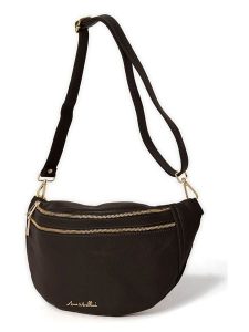 Anna Morellini Skórzana saszetka "Lorenza" w kolorze brązowym - 36 x 22,5 x 12 cm rozmiar: onesize. Brązowe nerki i saszetki Anna Morellini, bez wzorów, z materiału. Za 260,99 zł.