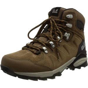 Buty trekkingowe damskie Jack Wolfskin Refugio Texapore Mid. Brązowe buty trekkingowe Jack Wolfskin, bez zapięcia. Za 429,99 zł.