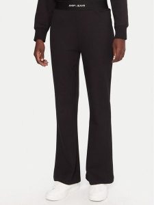 JOOP! Jeans Spodnie dresowe Tuvana 30048514 Czarny Relaxed Fit. Czarne spodnie dresowe Joop! Jeans, m, bez wzorów, z bawełny. Za 429,99 zł.