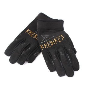 Rękawice Bmx 4130 Dla Dorosłych Czarne Xl Khebikes. Czarne rękawiczki KHEBIKES, bez wzorów. Za 85,00 zł.