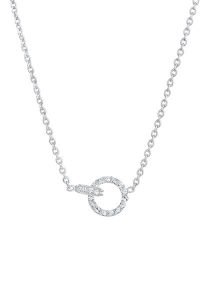 Elli Damskie pierścionki połączenie nieskończoność z kryształami srebro 925 sterling silver Naszyjniki 1 ct. Szare pierścionki Elli, z kryształem, srebrne. Za 293,99 zł.