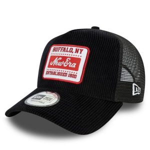 Czapka z daszkiem New Era. Czarne czapki New Era, bez wzorów. Za 109,99 zł.