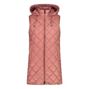 Damska kurtka bez rękawów CMP. Czerwone kurtki CMP, bez wzorów, bez kaptura. Za 546,35 zł.