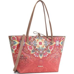 Torebka DESIGUAL - 18WAXP05 7008. Brązowe shopper bag marki Desigual, ze skóry ekologicznej. W wyprzedaży za 249,00 zł.