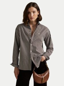 Polo Ralph Lauren Koszula 211910743031 Brązowy Regular Fit. Brązowe koszule Polo Ralph Lauren, xxl, bez wzorów, z bawełny, bez kołnierzyka, bez ramiączek. Za 479,99 zł.