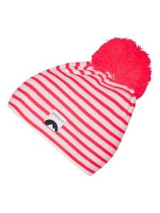 Protest Czapka "Girlfriend" w kolorze czerwono-białym rozmiar: 55 cm. Czerwone czapki Protest, bez wzorów, ze splotem. Za 35,10 zł.