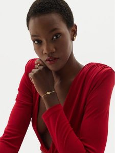 Guess Bransoletka JUBB04 594JW Złoty. Żółte bransoletki Guess, ze stali. Za 219,99 zł.