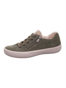 Legero Skórzane sneakersy "Fresh" w kolorze khaki rozmiar: 37,5. Brązowe trampki Legero, bez wzorów, ze skóry, bez zapięcia. Za 217,99 zł.