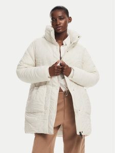 Desigual Kurtka zimowa Aarhus 24WWEWAC Écru Regular Fit. Kurtki Desigual, na zimę, s, bez wzorów, z syntetyku, bez kaptura. Za 479,99 zł.