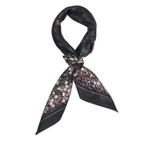 Apaszka Guess. Czarne apaszki i chusty Guess, z aplikacjami. Za 154,99 zł.