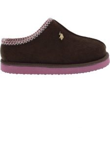 U.S. Polo Assn. Kapcie w kolorze brązowym rozmiar: 38. Brązowe kapcie U.S. Polo Assn., bez wzorów. Za 131,95 zł.