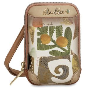 Brązowa Damska Torebka Na Telefon Anekke Muse. Brązowe torebki klasyczne Anekke, bez wzorów, bez dodatków. Za 179,00 zł.