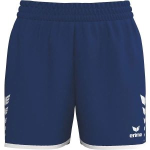 Szorty bez podszewki damskie Erima Wings. Niebieskie szorty Erima, bez wzorów, z materiału. Za 123,50 zł.