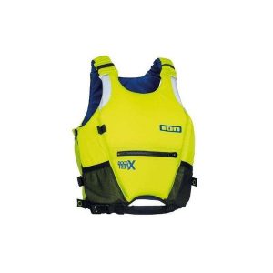 Kamizelka do sportów wodnych ION Booster X. Niebieskie kamizelki ION, xl, bez wzorów, z neoprenu, bez kołnierzyka, bez ramiączek, bez kaptura. Za 349,00 zł.