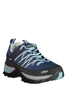 CMP Skórzane buty trekkingowe "Rigel" w kolorze granatowym rozmiar: 42. Niebieskie buty trekkingowe CMP, bez zapięcia. Za 148,61 zł.